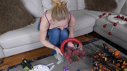 Delirious: wreath making